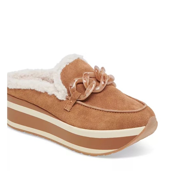 New Dolce Vita Jamey Fur Lined Slides - Picture 13 of 14